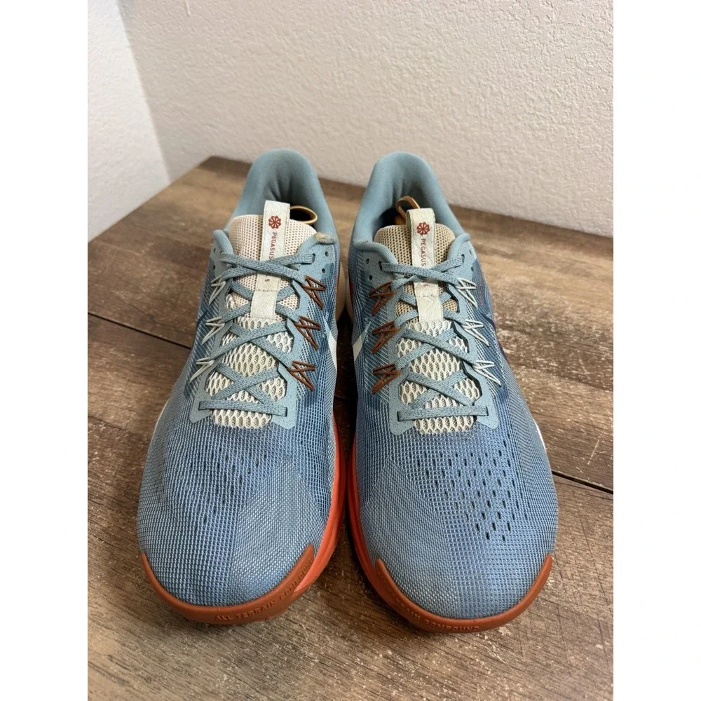 Nike Pegasus Trail 5 Mens Size 15 Running Shoes Blue Red White DV3864-402